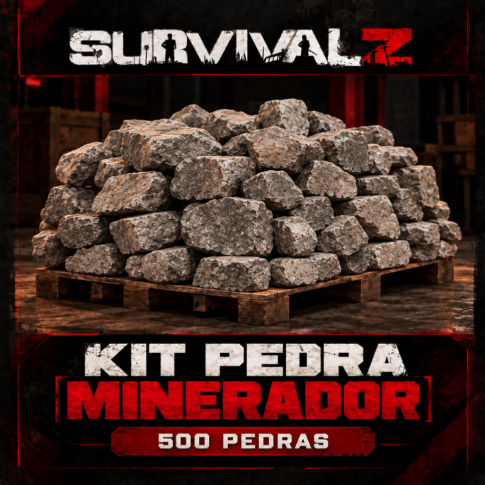Kit Pedra - Minerador