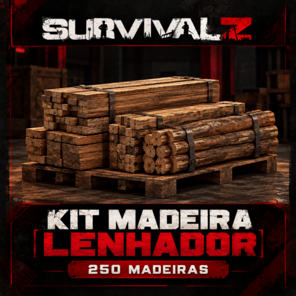 Kit Madeira - Lenhador