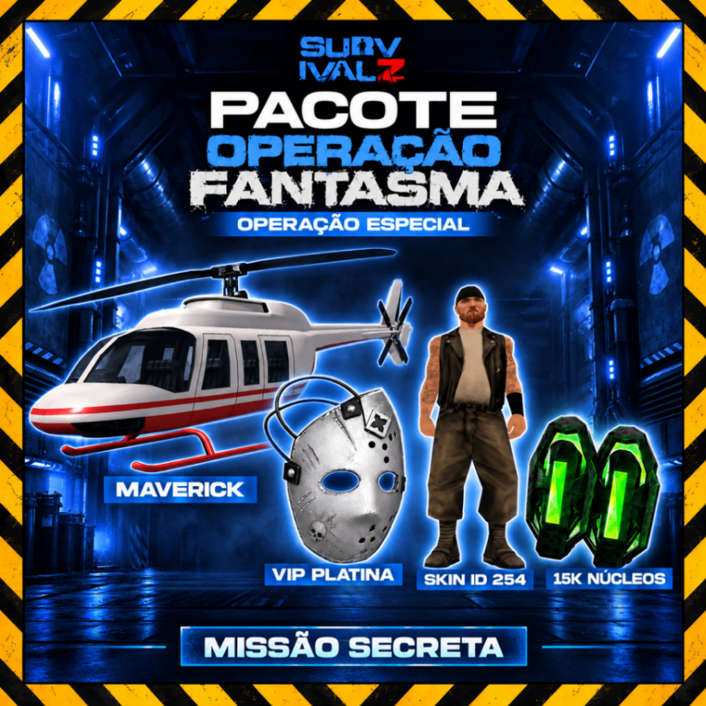 Pacote Operação Fantasma (5 unidades)